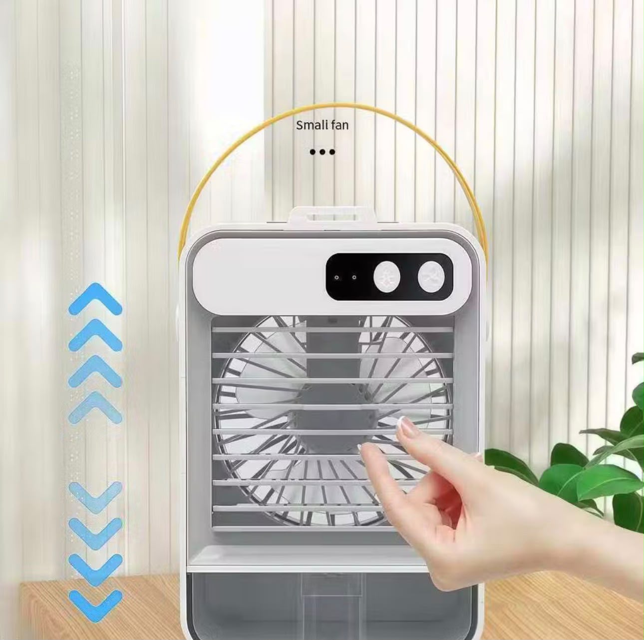 Mini ventilador acondicionador portátil