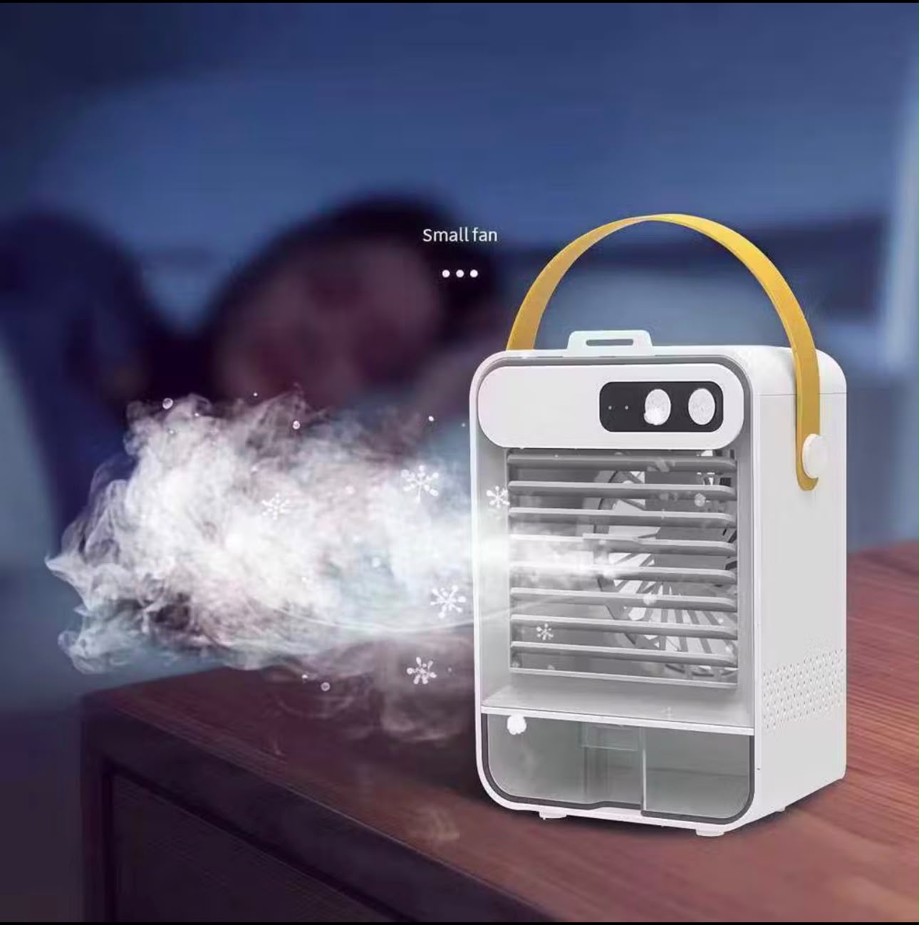 Mini ventilador acondicionador portátil
